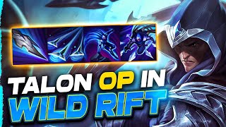 TALON IS EVEN MORE OP IN WILD RIFT [upl. by Adniles417]