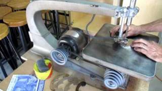 1937 Delta 24 Deluxe Scroll Saw No 1200 [upl. by Leidgam]