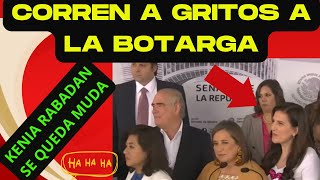 CORREN A GRITOS A LA BOTARGA KENIA SE QUEDA SIN PALABRAS EL PUEBLO MANDA [upl. by Douglass874]