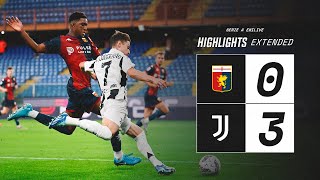 Genoa 03 Juventus  EXTENDED Highlights Serie A  Vlahovic amp Conceição Goals [upl. by Reinhardt]