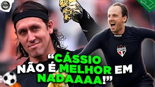 QUEM É MELHOR Rogério Ceni VS Cássio [upl. by Ynnav]