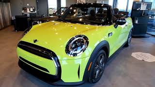 2022 Mini Convertible  Zesty Yellow [upl. by Notserk464]