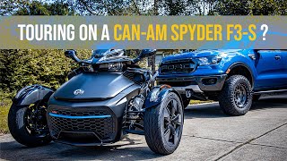 Touring on A CanAm Spyder F3S Special Series Short Term Review [upl. by Robin]