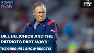 BREAKING NEWS Bill Belichick and the New England Patriots are parting ways [upl. by Cirdnek]