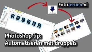 Automatiseren met druppels Photoshop [upl. by Sigrid]