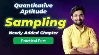 CA Foundation  Quantitative Aptitude  Sampling  Complete Discussion  New Chapter  June2024 [upl. by Ellerred]