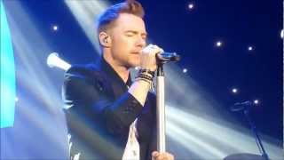 Ronan Keating Fires Tour Live in Birmingham 25th January 2013 PART 1 [upl. by Akinar]