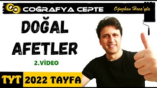 DOĞAL AFETLER 2  ÇEVRE VE TOPLUM  TYT COĞRAFYA [upl. by Akiehsat]