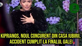 Kiprianos noul concurent din Casa iubirii accident cumplit la finalul Galei [upl. by Nerot]