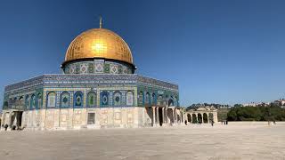 Qubbat alsakhrah Dome of the Rock Al Aqsa [upl. by Nelrac675]