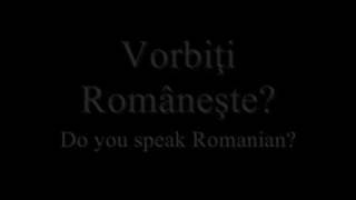 Romanian Language Lesson One revised [upl. by Kassab]