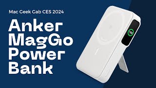 Anker MagGo Power Bank Pilot Petes InDepth Review from CES 2024 [upl. by Aihsot517]