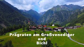 Prägraten am Großvenediger and Bichl from a drone [upl. by Ahsena590]