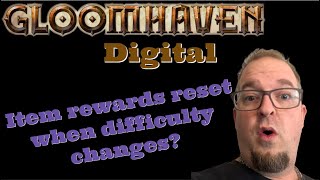 Gloomhaven Digital  Item Rewards Change When Difficulty is Changed Shorts [upl. by Eceinal]