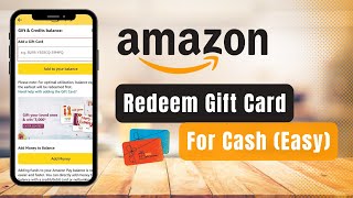 How to Redeem Amazon Gift Card for Cash [upl. by Peta]