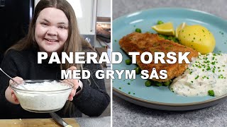 Panerad Fisk med För God Kall Sås INTE kall dillsås [upl. by Esinaej]