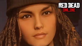 Red Dead Online Female Character Creation  the heritage 3 as pretty as possible [upl. by Vizzone]