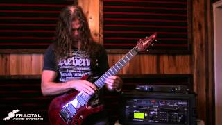 AxeFx II in the Studio with Chris Broderick [upl. by Katy]