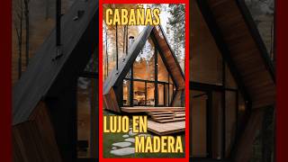 ideas CABAÃ‘AS EN MADERA 2025 arquitecturamoderna [upl. by Veradis463]