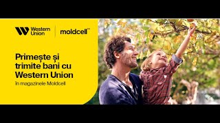 Western Union – acum în toate magazinele Moldcell [upl. by Annelak557]