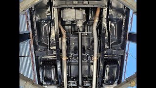 Dry Ice Cleaning Undercarriage of our 1980 Chevrolet Silverado Crew Cab K30 4x4 4Spd [upl. by Hnahk]