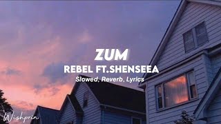 Zum  Rebel ft Shenseea  Slowed  Reverb You cyaan tell me wah fi do [upl. by Aillicec]