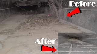 DIY HVAC Air Conditioner amp Heater Duct Vent Cleaning  AMAZING Results [upl. by Borras890]