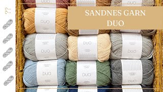 Sandnes Garn Duo Yarn Review  Untwisted Threads [upl. by Mario]