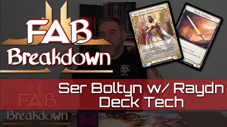 FAB Breakdown EP6 Ser Boltyn w Raydn Deck Tech [upl. by Madi]