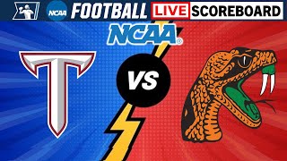 Troy Trojans vs Florida AampM Rattlers  NCAA Football Live Scoreboard [upl. by Ztnahc]