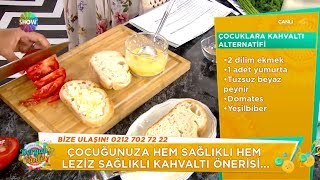 Çocuklar için alternatif kahvaltı tarifi [upl. by Eelrehpotsirhc282]