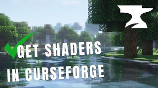 How to get shaders in CurseForge I 2024 Tutorial [upl. by Shirberg]