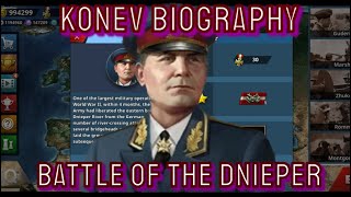 KONEV BIOGRAPHY  BATTLE OF THE DNIEPER [upl. by Khano516]