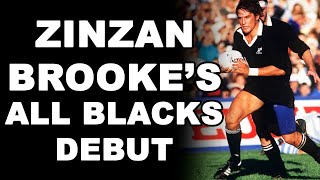 Zinzan Brookes All Blacks Debut [upl. by Lynn]