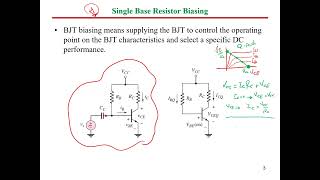 BJT DC Biasing [upl. by Nidnal]