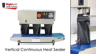 Vertical Continuous Heat Sealer [upl. by Salchunas]