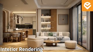 Enscape 4 For SketchUp  033 Realistic Interior Lighting With IES Light [upl. by Carmelle]