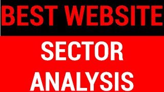 Best Website for Sector Analysis  HINDI [upl. by Aryaz683]