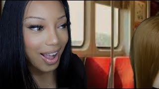 ASMR Toxic Friend does your hair on the Train RP w mouth sounds [upl. by Ackler793]