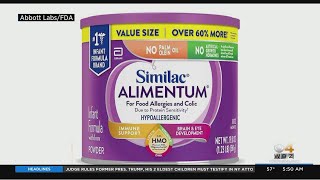 FDA Warns Parents Not To Use Some Similac Alimentum And EleCare Powdered Infant Formula [upl. by Magdalena]