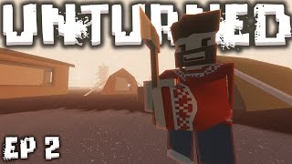 Unturned Gameplay  Ep2  quotCRAWLER ZOMBIESquot [upl. by Kassab]