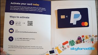 Paypal Cashback Mastercard Credit Card Approval amp Unboxing [upl. by Suiradal195]