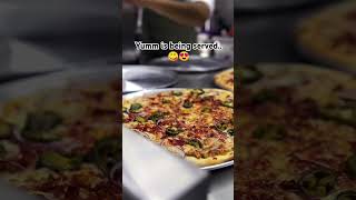 Yummy Pizza😋🍕food trending youtubeshorts shorts shortvideo short cooking snacks pizza love [upl. by Zzabahs]