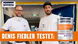 Denis Fiedler testet Rubbol BL Rezisto Spray von Sikkens [upl. by Krigsman]