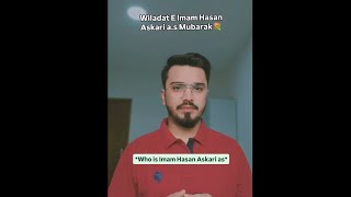 How is Imam Hasan Askari as  Wiladat e Imam Hasan Askari as Mubarak  Ali Raza [upl. by Anissej589]