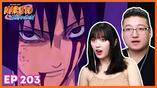 SASUKES NINJA WAY  Naruto Shippuden Couples Reaction Episode 203 [upl. by Harriott]