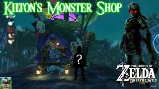 Zelda Breath of the Wild  Kilton Monster Shop Location How to Get Dark Link Tunic [upl. by Lordan369]