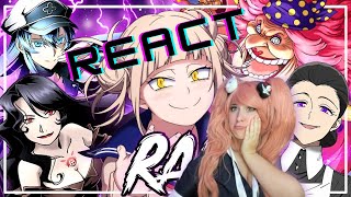 REACTION  EVIL LADIES OF ANIME CYPHER  HalaCG ft OR3O Ironmouse ChiChi [upl. by Ycat]