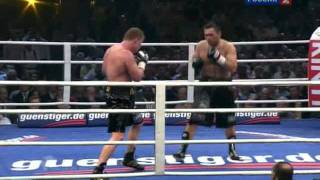 Alexander Povetkin  Ruslan Chagaev 11amp12 round [upl. by Lukash]