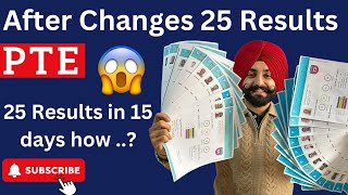 PTE After 4th November changes 25 Results new templates  Gurwinder PTE [upl. by Ayinat]